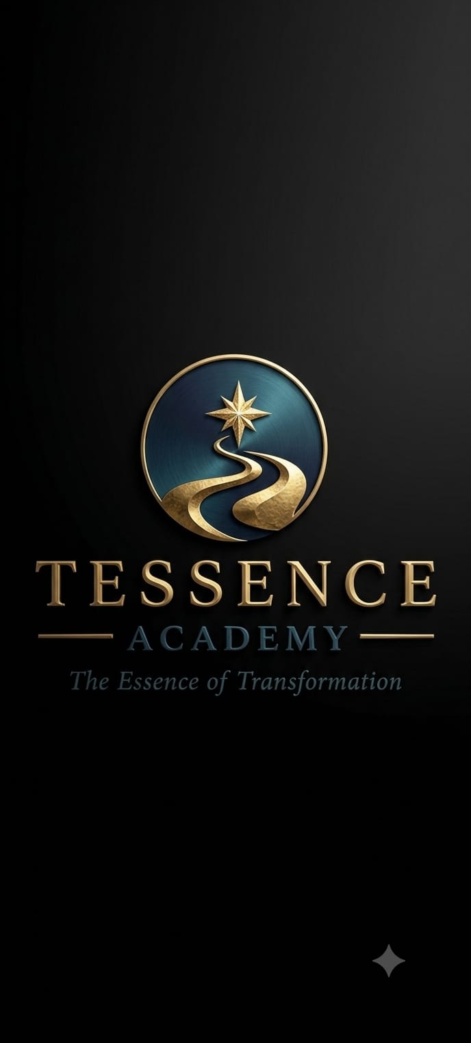 Tessence Academy logo: The Essence of Transformation